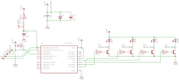 Schematic diagram of the electronics.